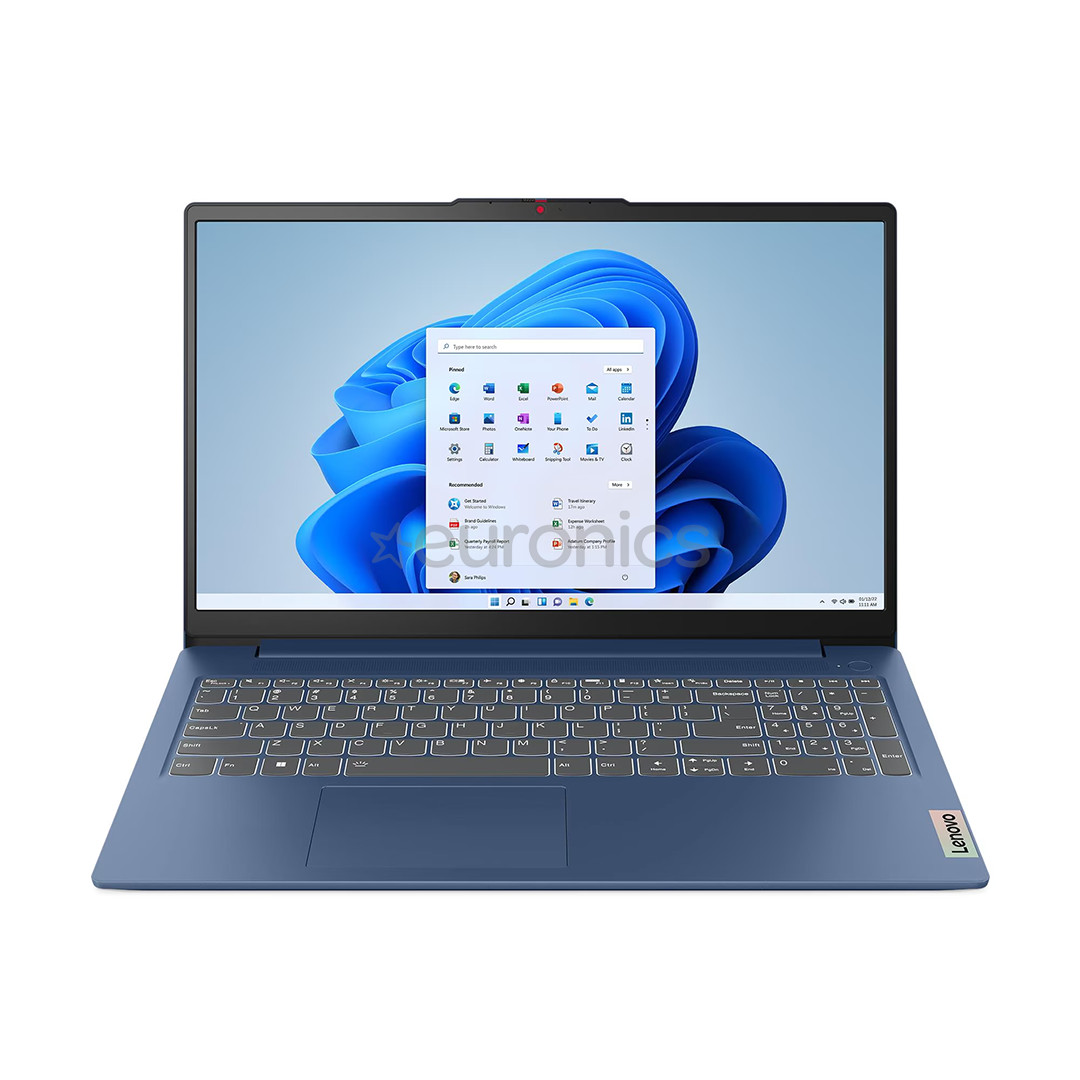 Lenovo IdeaPad Slim 3 Gen 8, 15,6'', Ryzen 5, 16 GB, 512 GB, SWE, abyss blue - Notebook 82XQ00SRDU