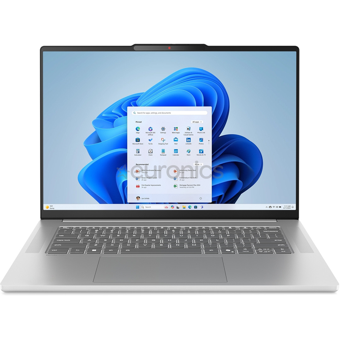 Lenovo IdeaPad Slim 5 15ARP10, 15,1'', WQXGA, OLED, Ryzen 7, 16 GB, 1 TB, SWE, cloud grey - Notebook