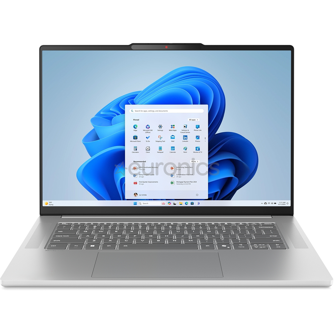 Lenovo IdeaPad Slim 5 15ARP10, 15,1'', WQXGA, OLED, Ryzen 7, 16 GB, 1 TB, SWE, cloud grey - Notebook