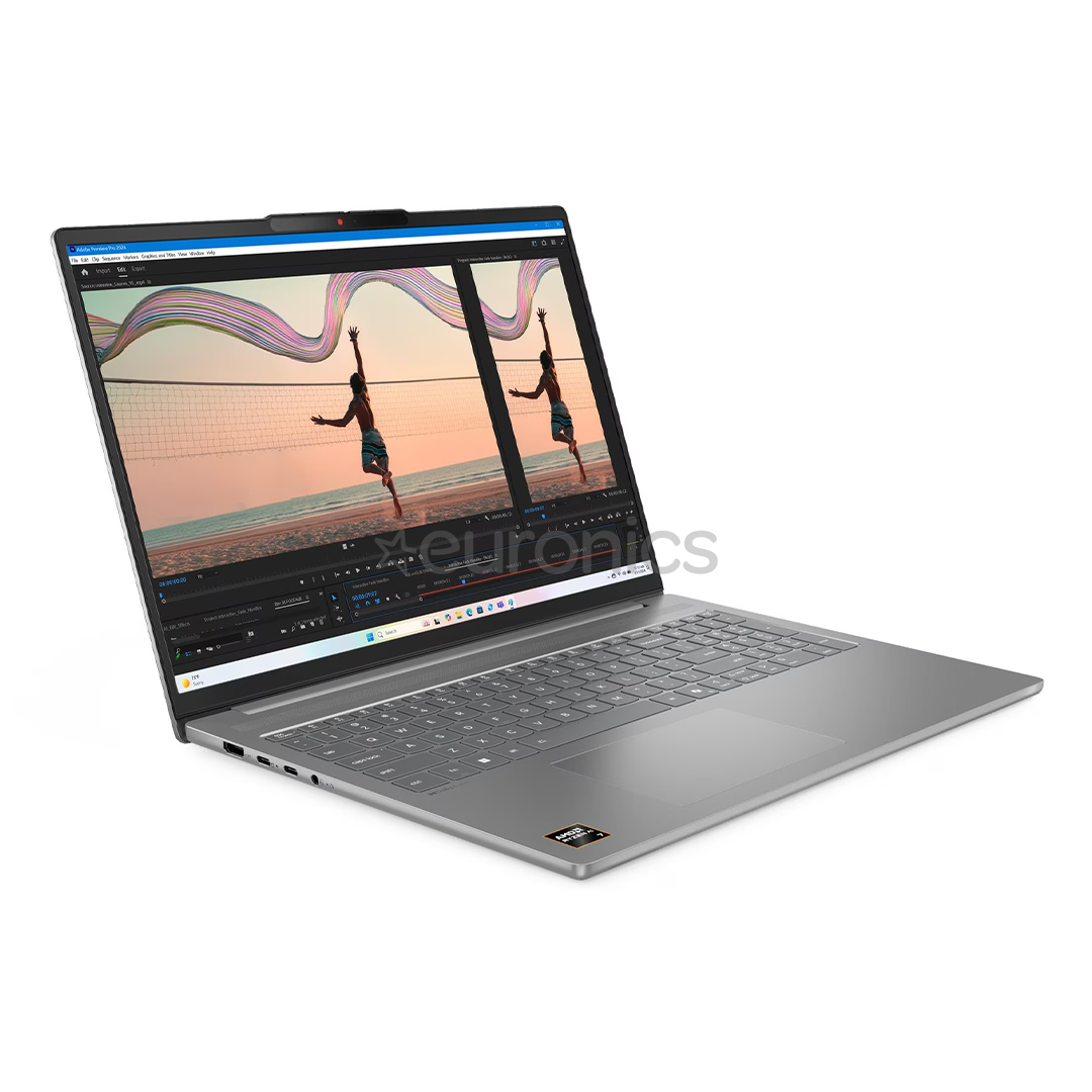 Lenovo IdeaPad Slim 5, 16'', WUXGA, Ryzen AI 7, 32 GB, 1 TB, ENG, hall - Sülearvuti