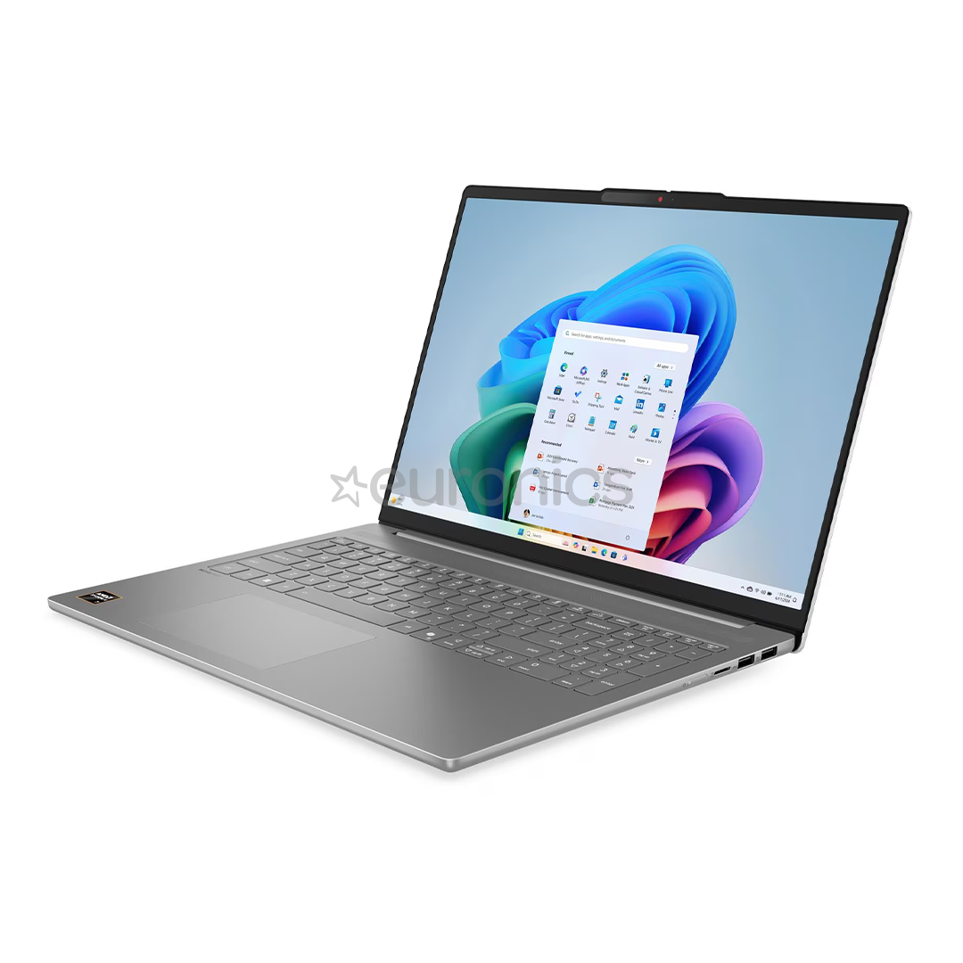 Lenovo IdeaPad Slim 5, 16'', WUXGA, Ryzen AI 7, 32 GB, 1 TB, ENG, hall - Sülearvuti