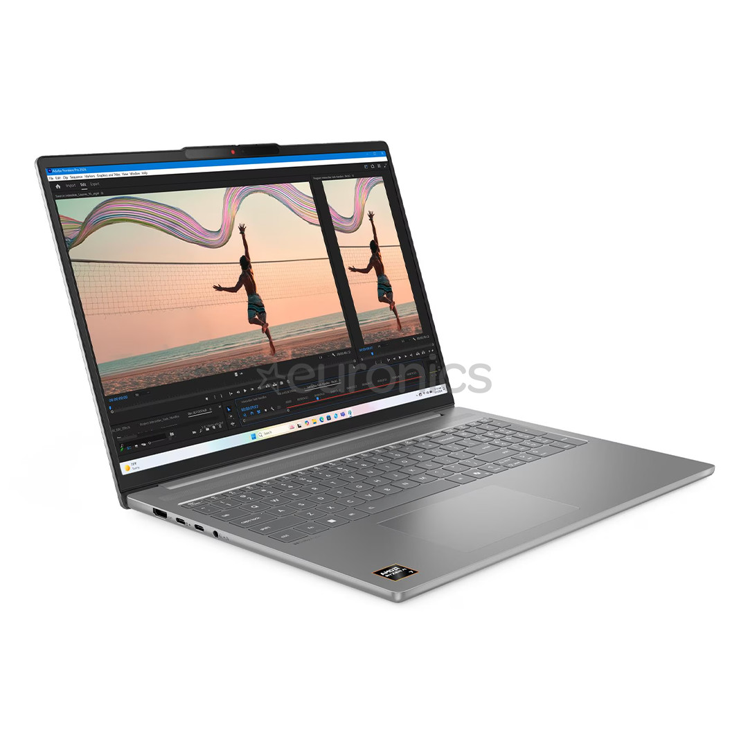 Lenovo IdeaPad Slim 5, 16'', WUXGA, Ryzen AI 7, 32 GB, 1 TB, SWE, hall - Sülearvuti