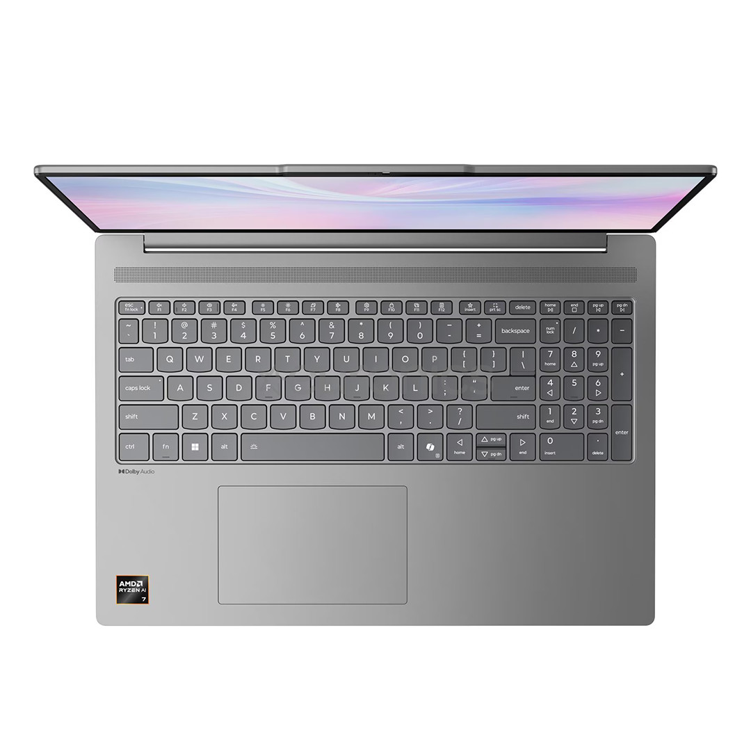 Lenovo IdeaPad Slim 5, 16'', WUXGA, Ryzen AI 7, 32 GB, 1 TB, SWE, hall - Sülearvuti