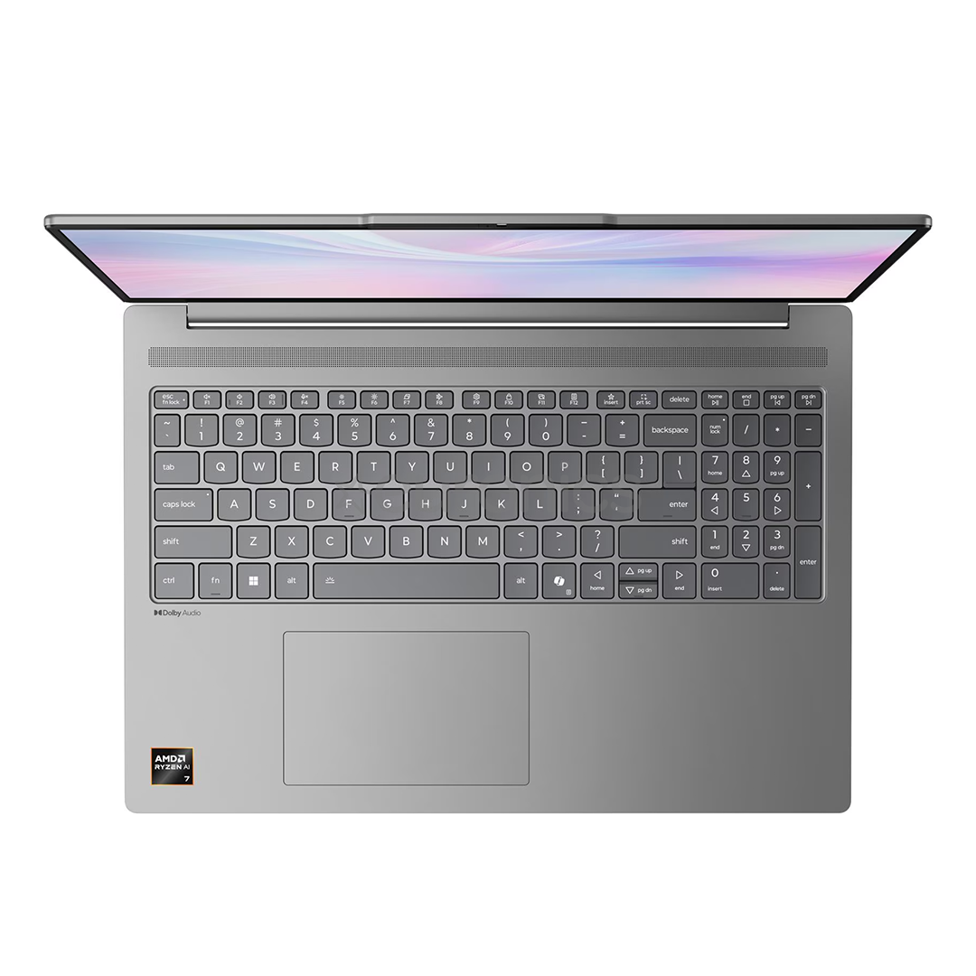 Lenovo IdeaPad Slim 5, 16'', WUXGA, Ryzen AI 7, 32 GB, 1 TB, SWE, hall - Sülearvuti