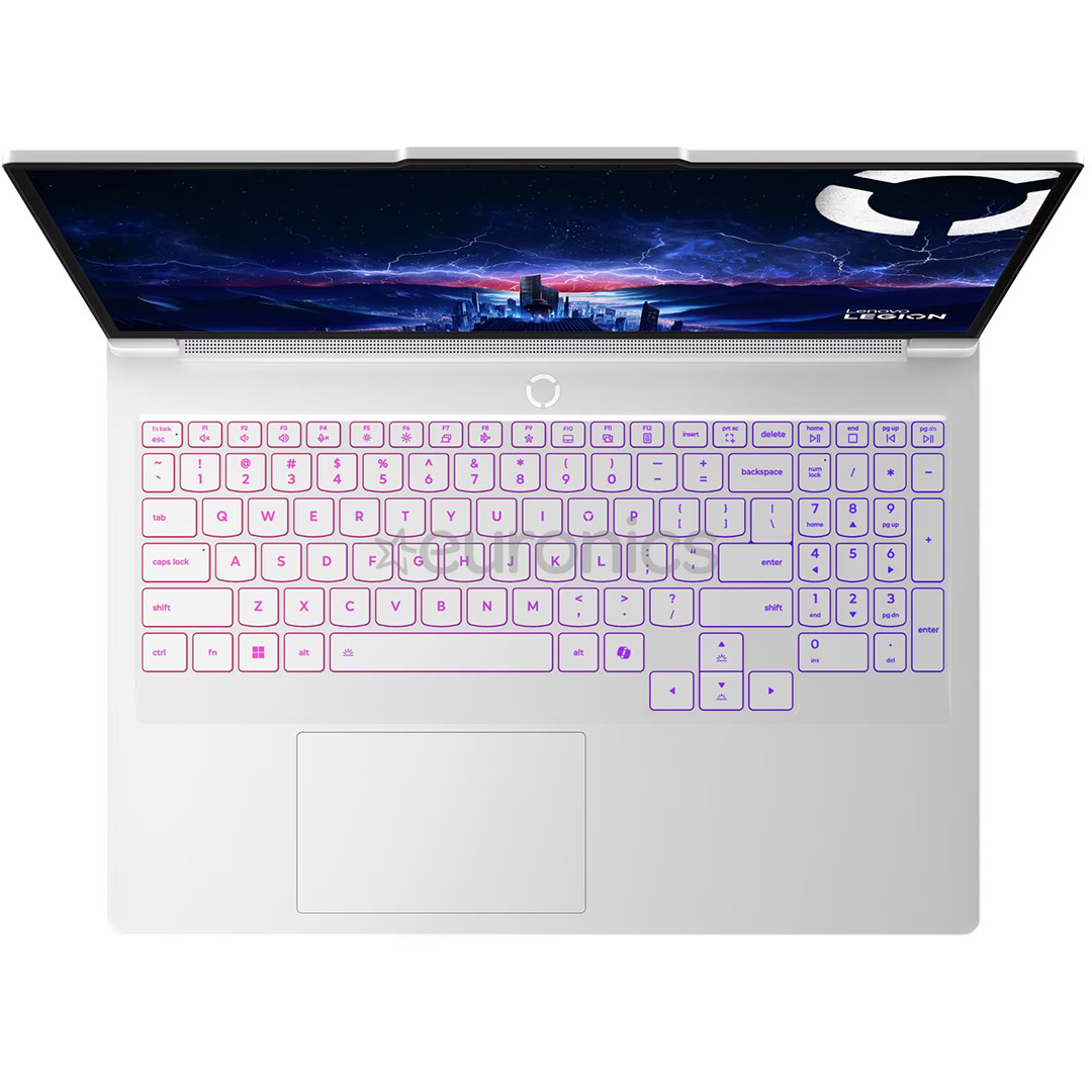 Lenovo Legion Pro 7 16IAX10H, 16'', WQXGA, OLED, 240 Hz, Ultra 7, 32 GB, 1 TB, RTX 5070 Ti, SWE, glacier white - Notebook