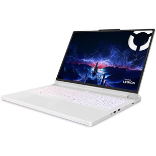 Lenovo Legion Pro 7 16IAX10H, 16'', WQXGA, OLED, 240 Hz, Ultra 9, 64 GB, 2 TB, RTX 5080, SWE, valge - Sülearvuti