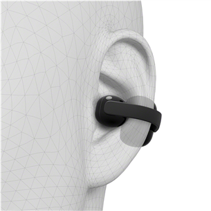 Sony Linkbuds Clip, black - True wireless earbuds