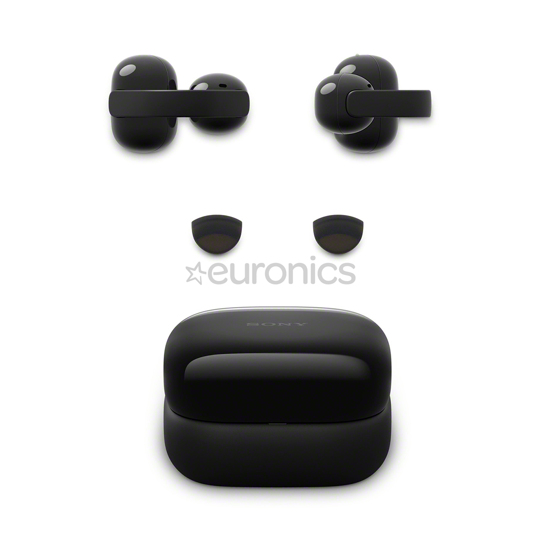 Sony Linkbuds Clip, black - True wireless earbuds