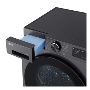 LG, Soojuspump, 9 kg, sügavus 66 cm, mattmust - Pesukuivati