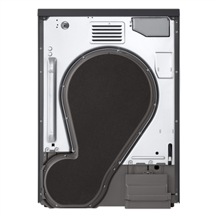 LG, Soojuspump, 9 kg, sügavus 66 cm, mattmust - Pesukuivati