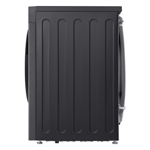 LG, 11 kg, depth 57 cm, 1400 rpm, matte black - Front load washing machine