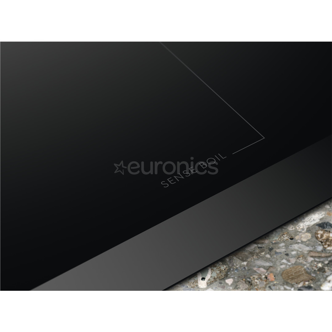 Electrolux 700 seeria SenseBoil Hob2Hood, laius 80 cm, must - Integreeritav induktsioonpliidiplaat