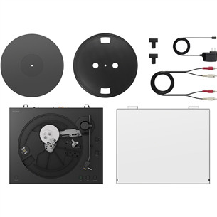 Sony PS-LX5BT, must - Vinüülplaadimängija