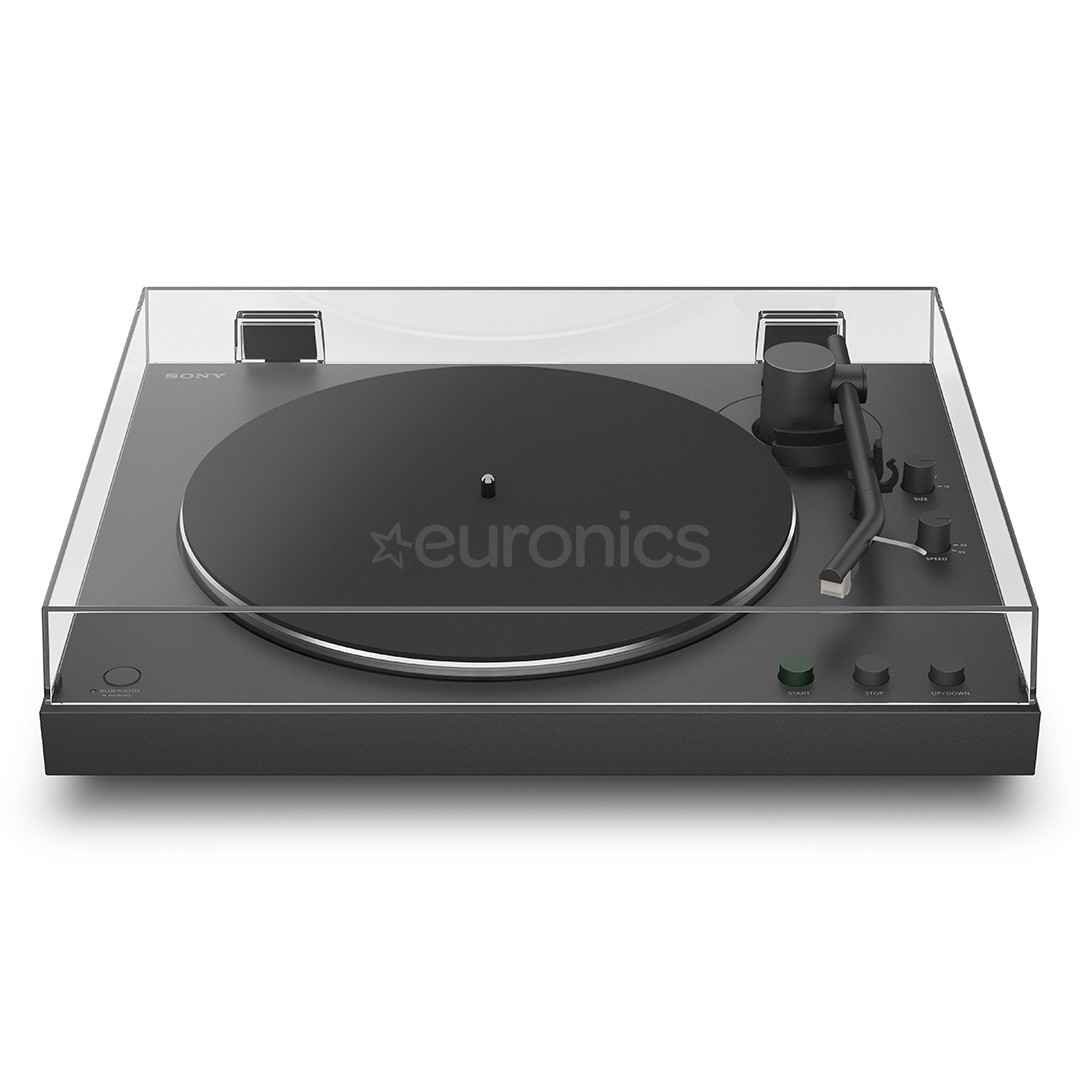 Sony LX3BT, must - Vinüülplaadimängija
