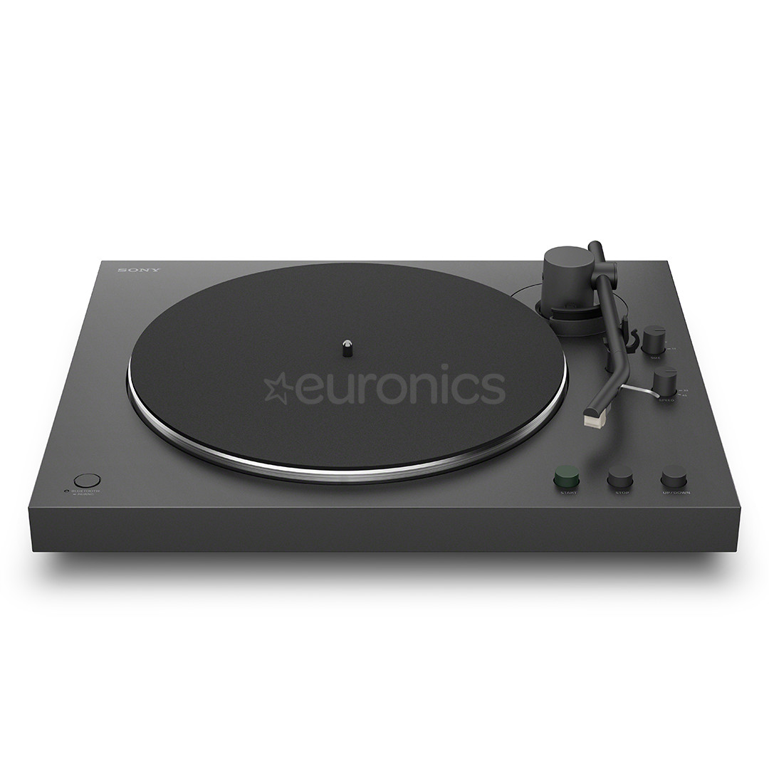 Sony LX3BT, must - Vinüülplaadimängija