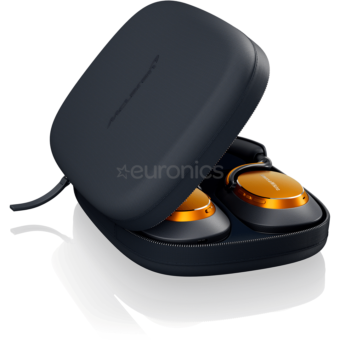 Bowers & Wilkins Px8 S2 McLaren Edition, tumehall/vask - Juhtmevabad kõrvaklapid