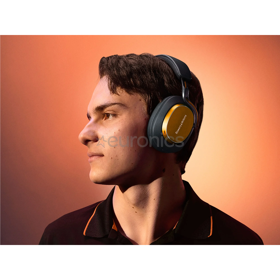 Bowers & Wilkins Px8 S2 McLaren Edition, tumehall/vask - Juhtmevabad kõrvaklapid