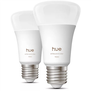Philips Hue White and Color Ambiance, E27, 2 tk, värviline - Nutivalgusti