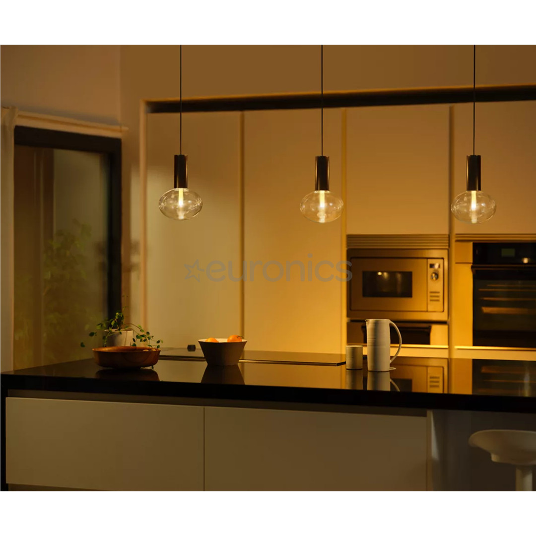 Philips Hue Ellipse, E27, must - Nutivalgusti