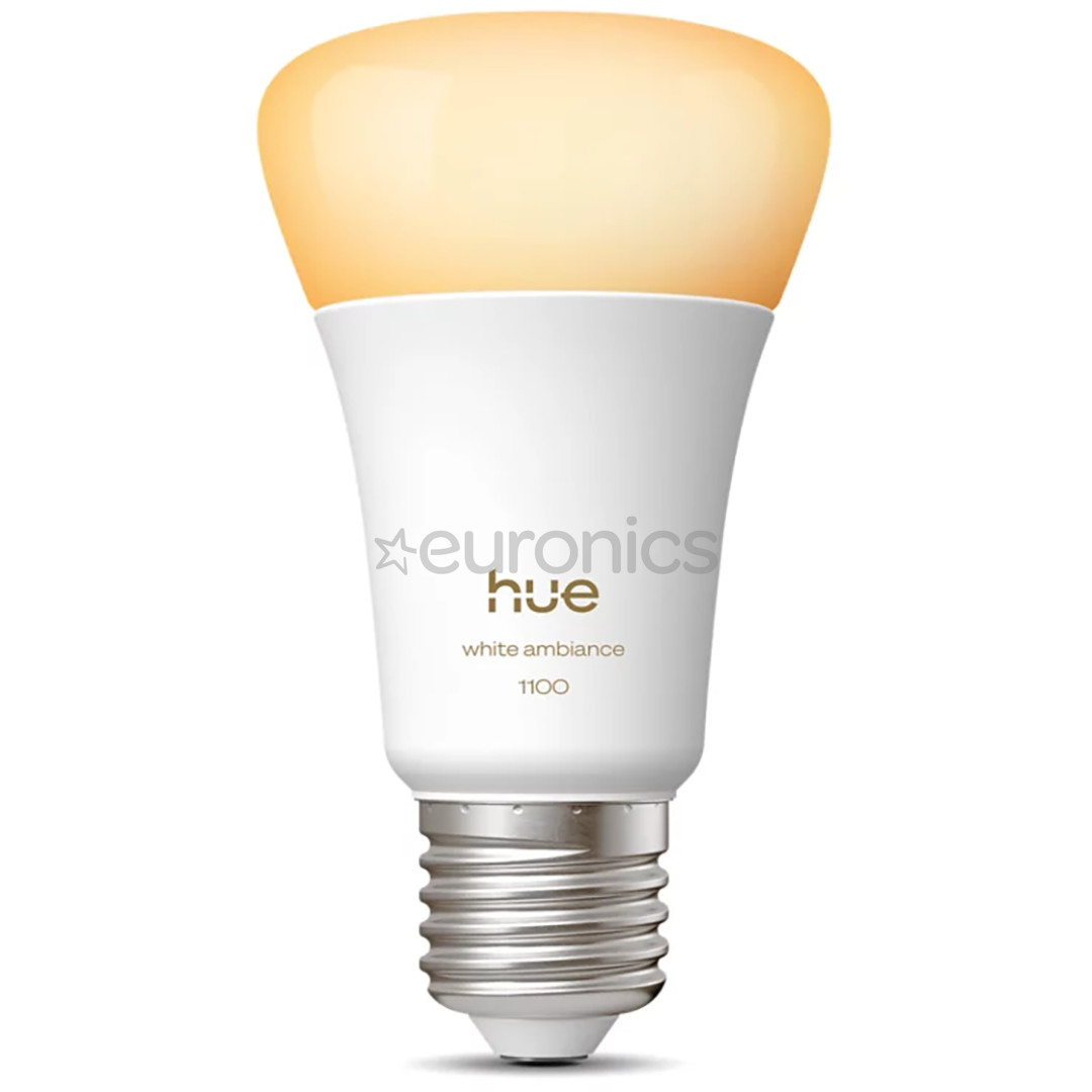 Philips Hue White Ambiance A60, E27, valge - Nutivalgusti