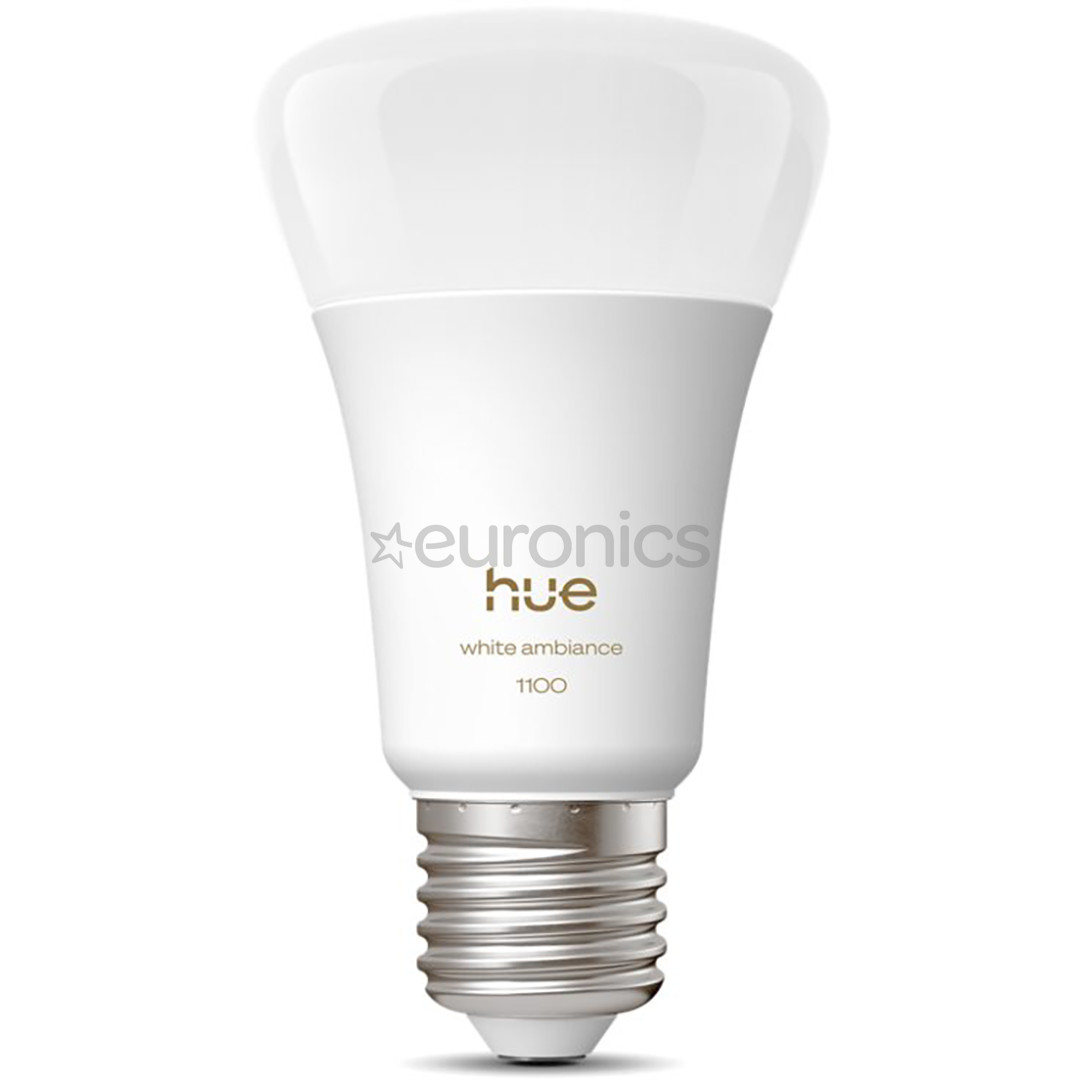 Philips Hue White Ambiance A60, E27, valge - Nutivalgusti