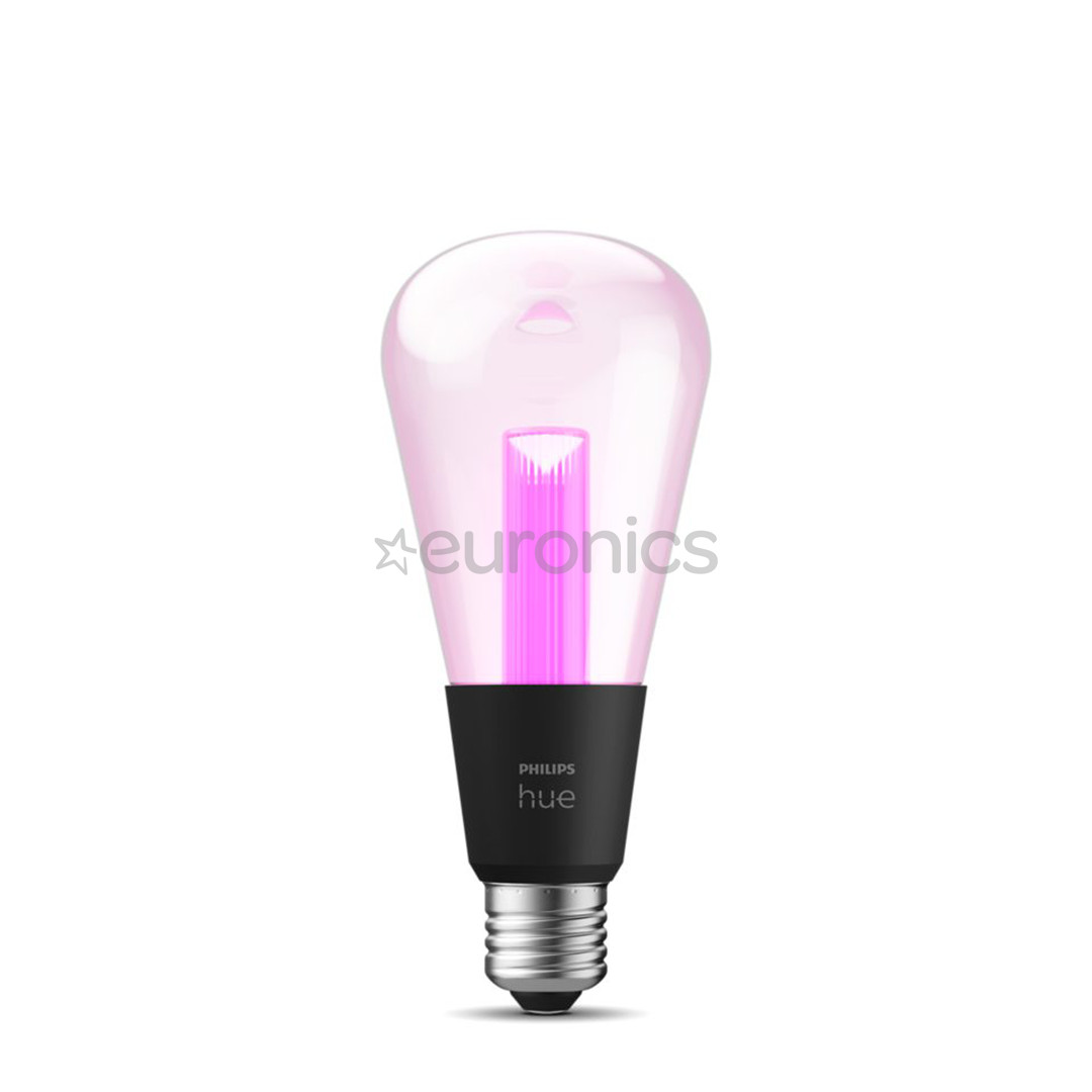 Philips Hue Lightguide, ST72, E27, must - LED valgusti