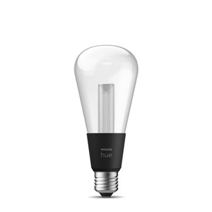 Philips Hue Lightguide, ST72, E27, must - LED valgusti