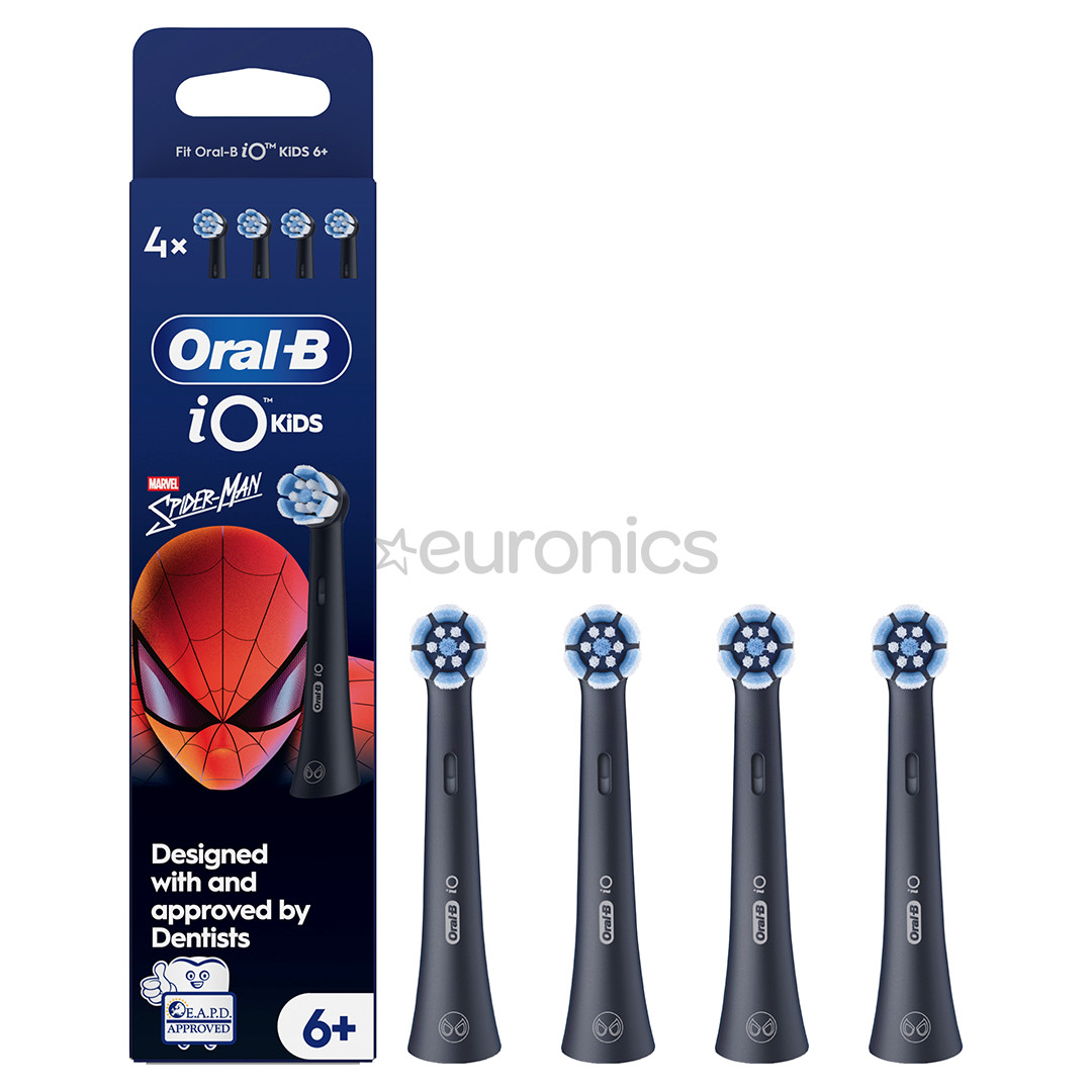 Braun Oral-B iO, Kids Disney Spiderman, 4 tk - Lisaharjad