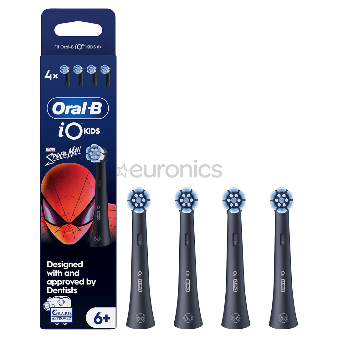 Braun Oral-B iO, Kids Disney Spiderman, 4 tk - Lisaharjad