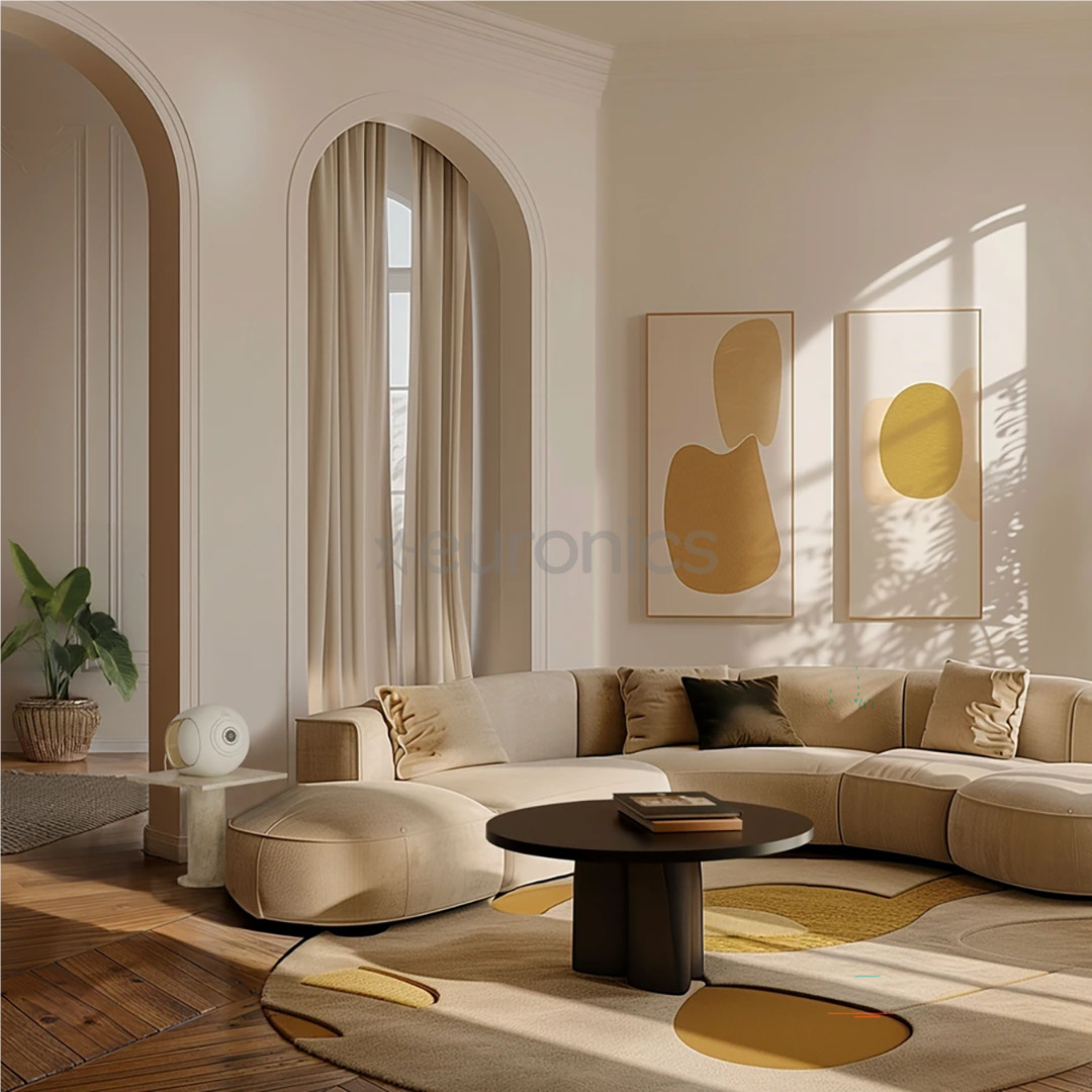 Devialet Phantom Ultimate 108 dB Opéra de Paris, золотистый/белый - Домашняя колонка