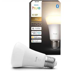 Philips Hue White A60, E27, valge - Nutivalgusti
