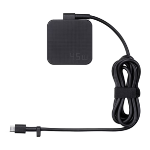 Asus USB-C Adapter, 45 Вт, черный - Зарядный адаптер 90XB06XN-MPW000