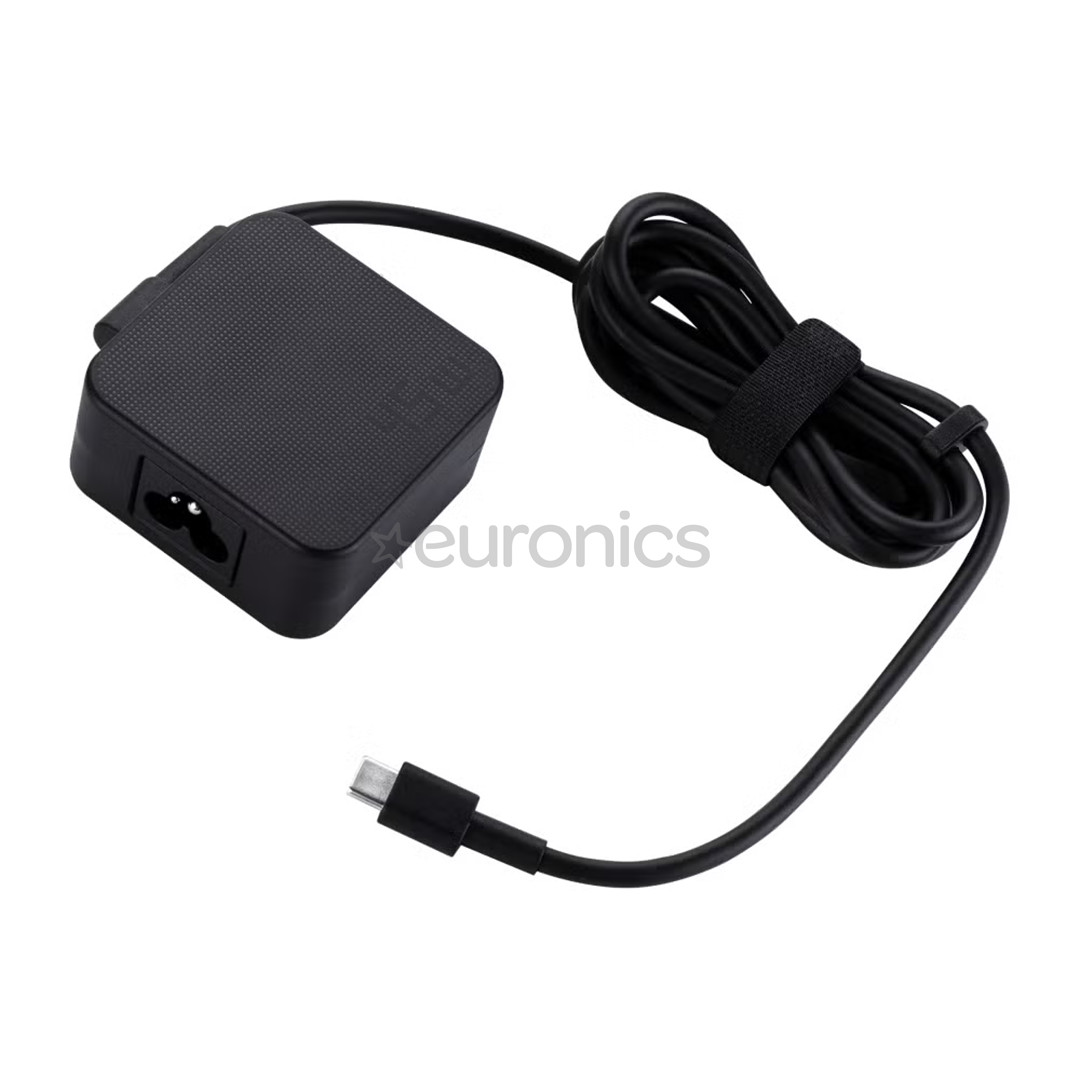 Asus USB-C Adapter, 45 Вт, черный - Зарядный адаптер