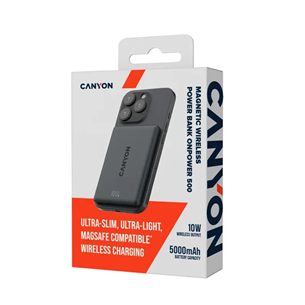 Canyon On Power 500. 5000 mAh, interstellar black - Power bank