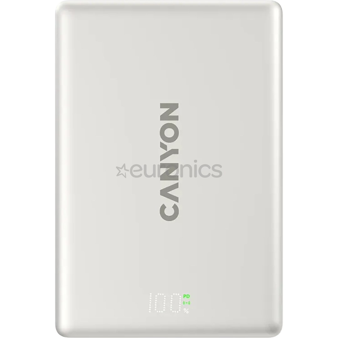 Canyon OnPower 511, 10000 mAh, star grey - Power bank