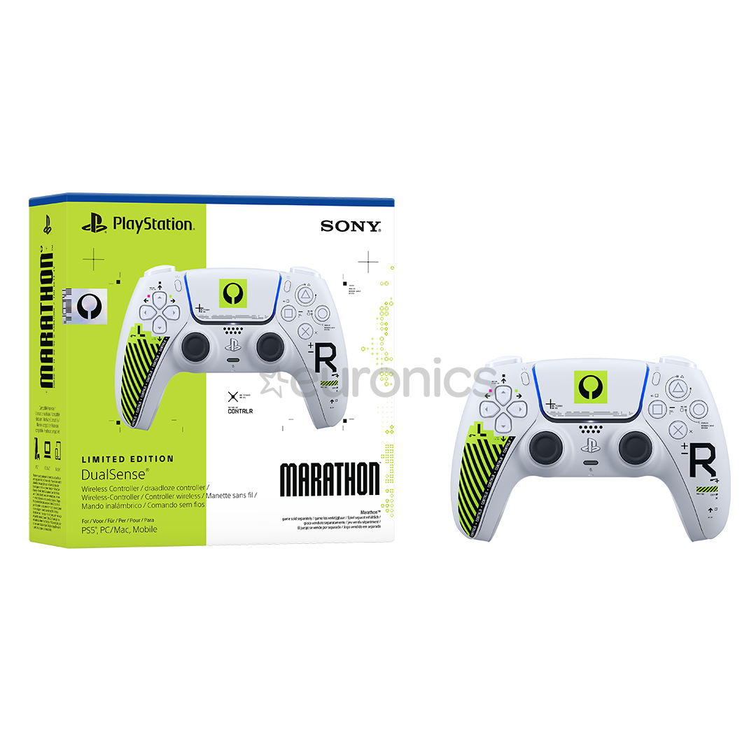 Sony DualSense Marathon Limited Edition, PlayStation 5, белый/зеленый - Контроллер