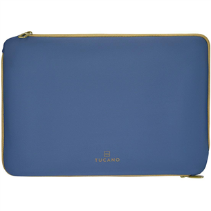 Tucano Doppio, 14", blue - Notebook sleeve