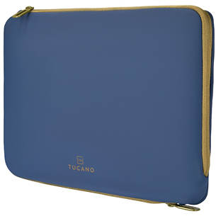 Tucano Doppio, 14", blue - Notebook sleeve