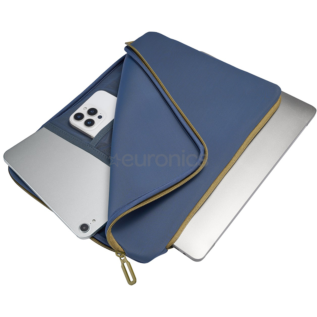 Tucano Doppio, 14", blue - Notebook sleeve