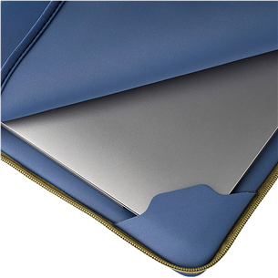 Tucano Doppio, 14", blue - Notebook sleeve
