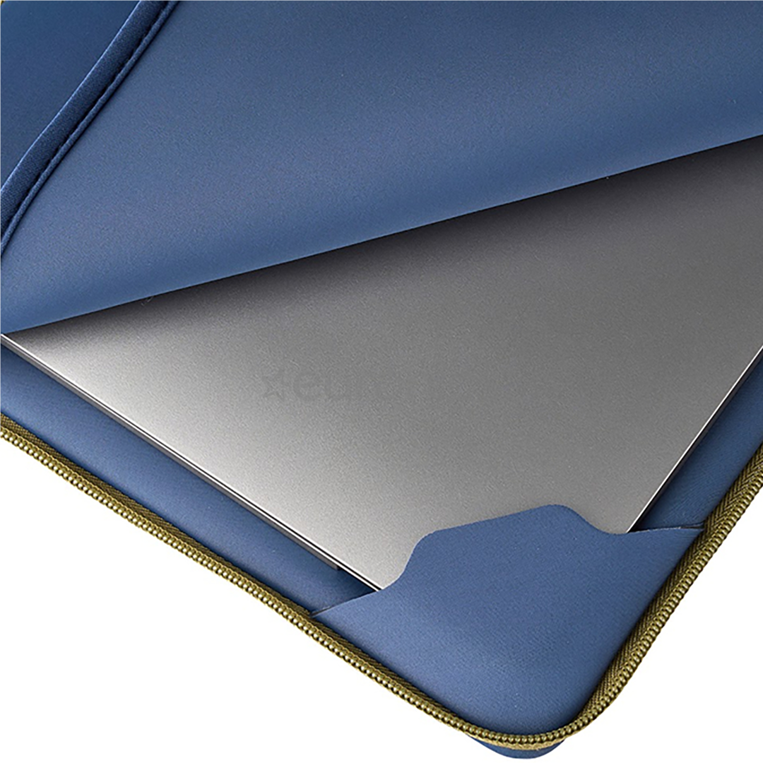 Tucano Doppio, 14", blue - Notebook sleeve