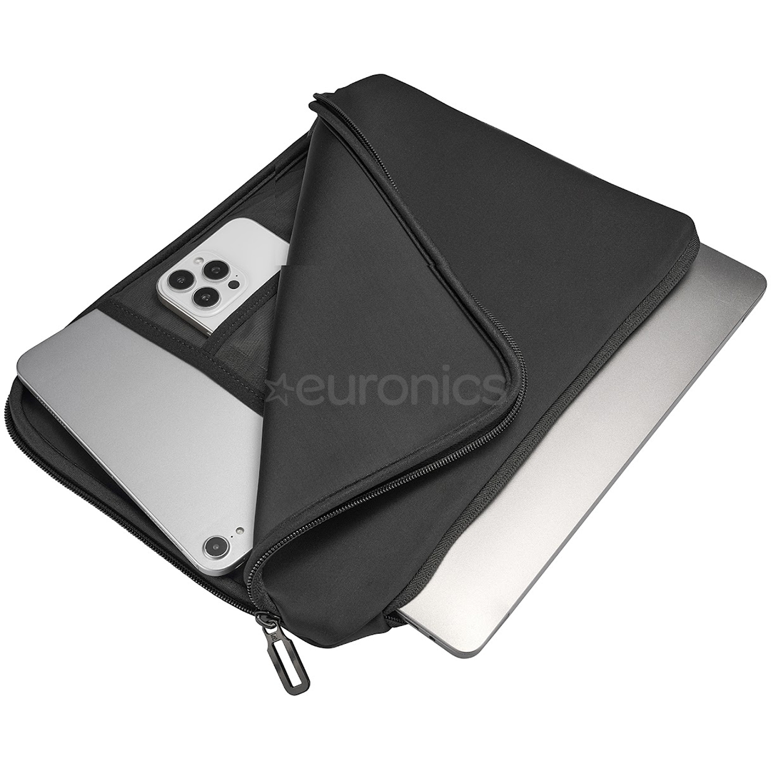 Tucano Doppio, 14", black - Notebook sleeve