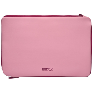 Tucano Doppio, 15,6", pink - Notebook sleeve