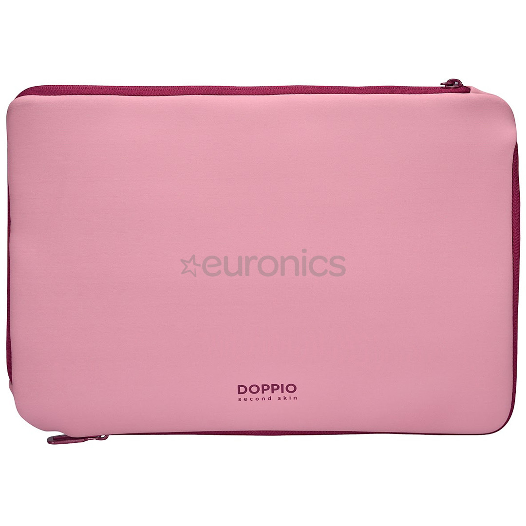 Tucano Doppio, 15,6", pink - Notebook sleeve