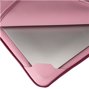 Tucano Doppio, 15,6", pink - Notebook sleeve