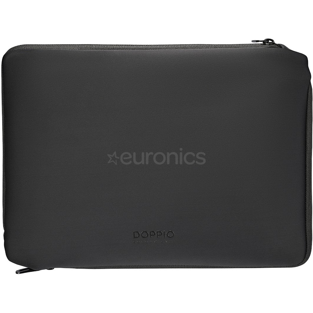 Tucano Doppio, 15,6", must - Sülearvuti ümbris