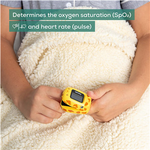 Beurer PO13 Kids, желтый - Пульсоксиметр для детей