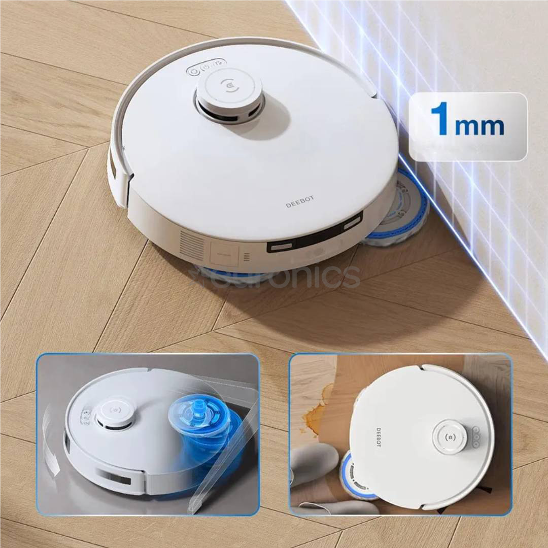 Ecovacs Deebot T30C PRO GEN 2, сухая и влажная уборка, белый - Робот-пылесос
