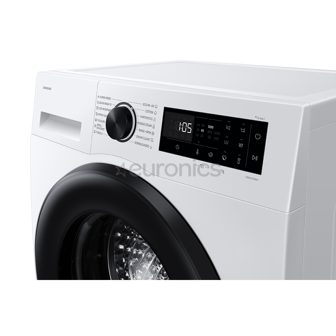 Samsung SmartThings AI Energy Mode, 8 kg, depth 47 cm, 1200 rpm - Front load washing machine