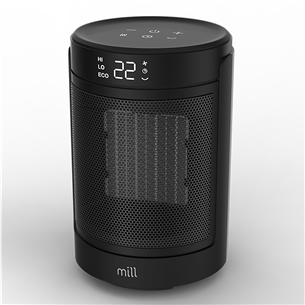 Mill, 1500 Вт, черный - Керамический термовентилятор FH1500BLACK